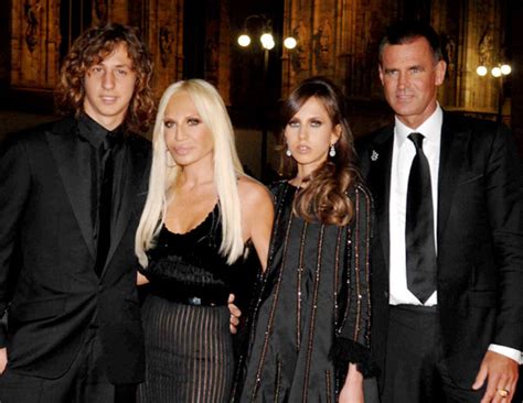 alessandro versace related to gianni|donatella versace parents.